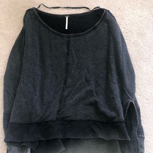 Free people cold shoulder sweater
